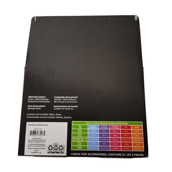 Infant Baby Girls 6 to 12 Mo High Sea Cutie Pirate Dress Halloween Costume - Picture 5 of 7